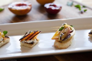Stonefruit Crostini
